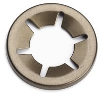 Starlock Washers For Shaft Retaining Push On Fastener Clips 10x2,3,4,5,6mm50PCE 